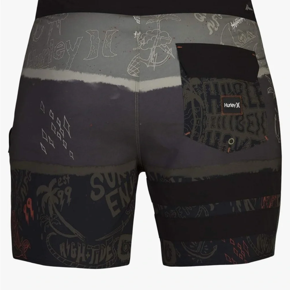 Hurley men’s phantom bp deceiver swim shorts size S